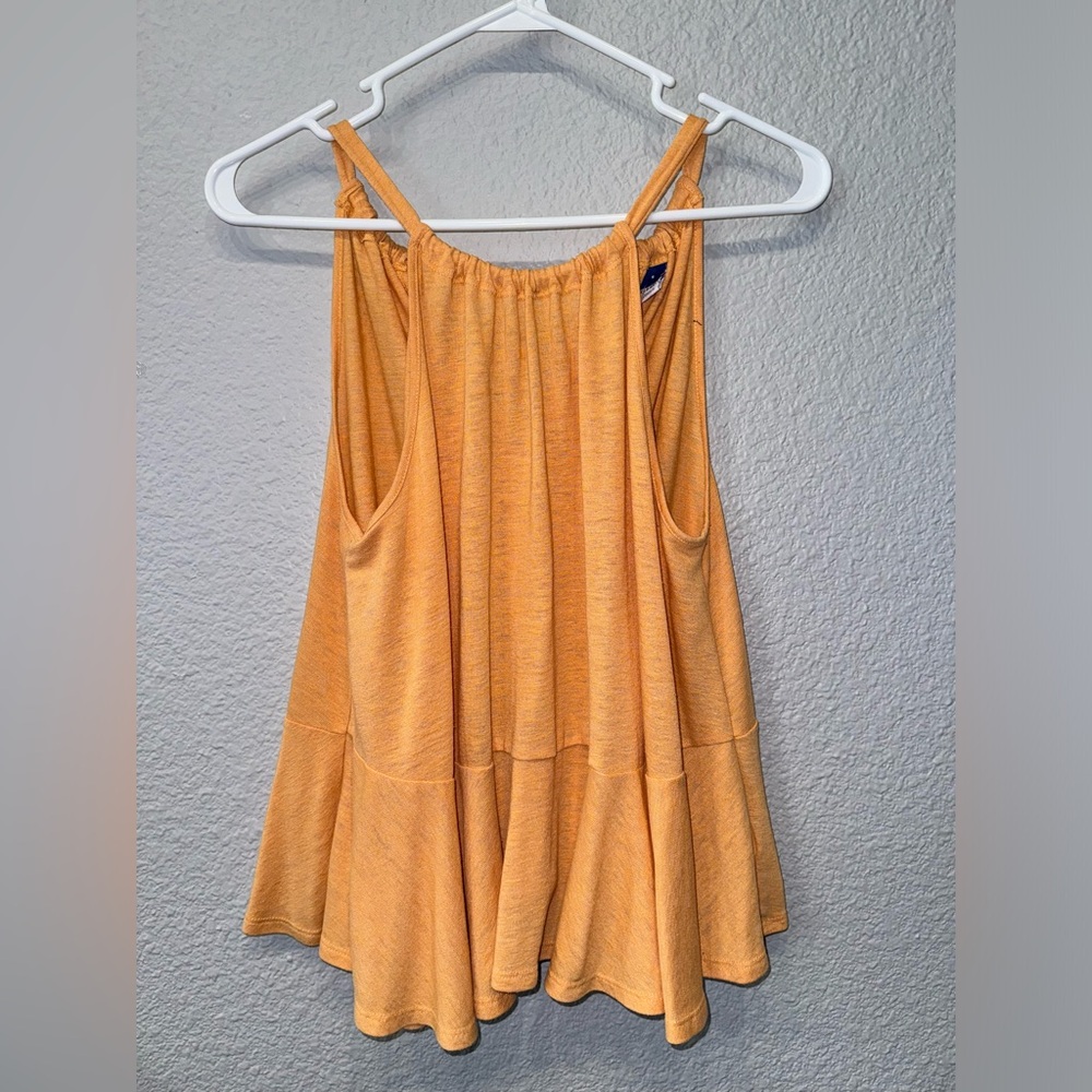 Old Navy Orange Flowy Blouse